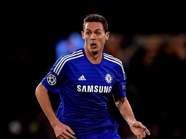 Nemanja Matic was given his marching orders against Burnley today